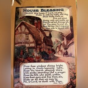 Home blessing wall hanging